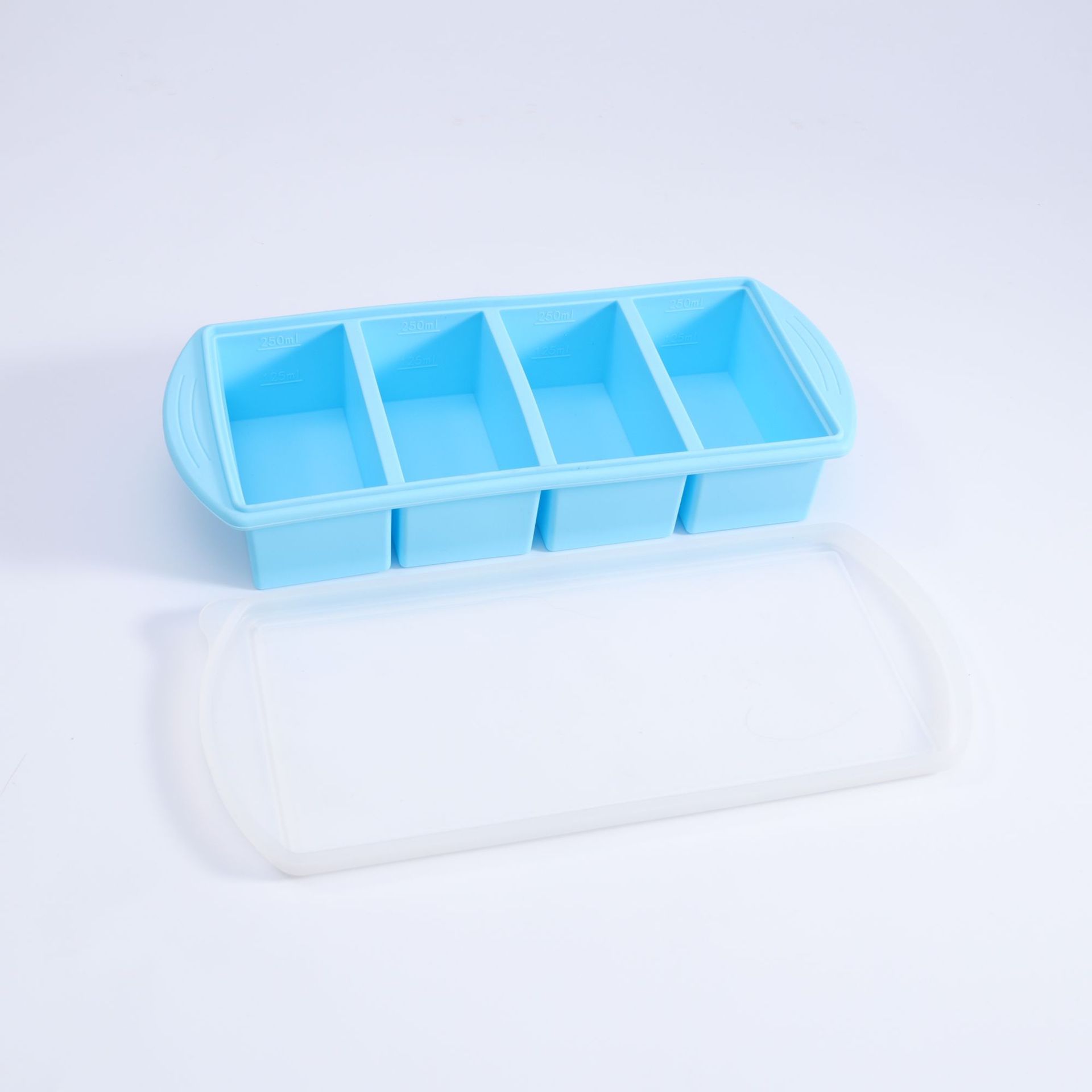 硅胶冰格长条大冰块模具制冰盒商用威士忌创意辅食盒带盖家用方形详情7
