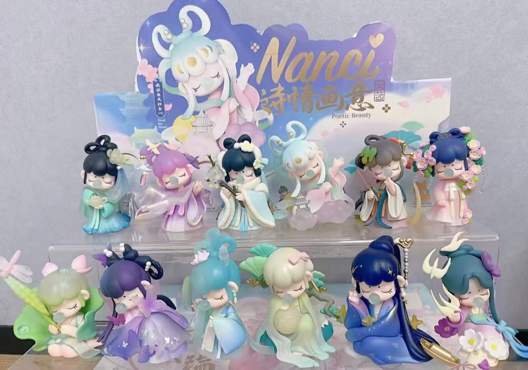 若来nanci诗情画意系列盲盒正版潮玩可爱手办周边摆件详情4