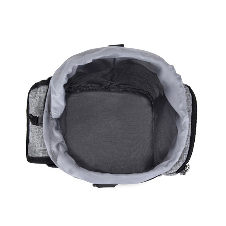 Factory direct sales of customized pet training bags, portable snack bags for dog outings, dog walking bags, multi-purpose garbage collection bags, and dog training waist bags pic 5