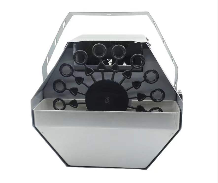 Remote-controlled mini single-wheel bubble machine, wedding stage, bar performance bubble machine, bubble-blowing machine pic 5