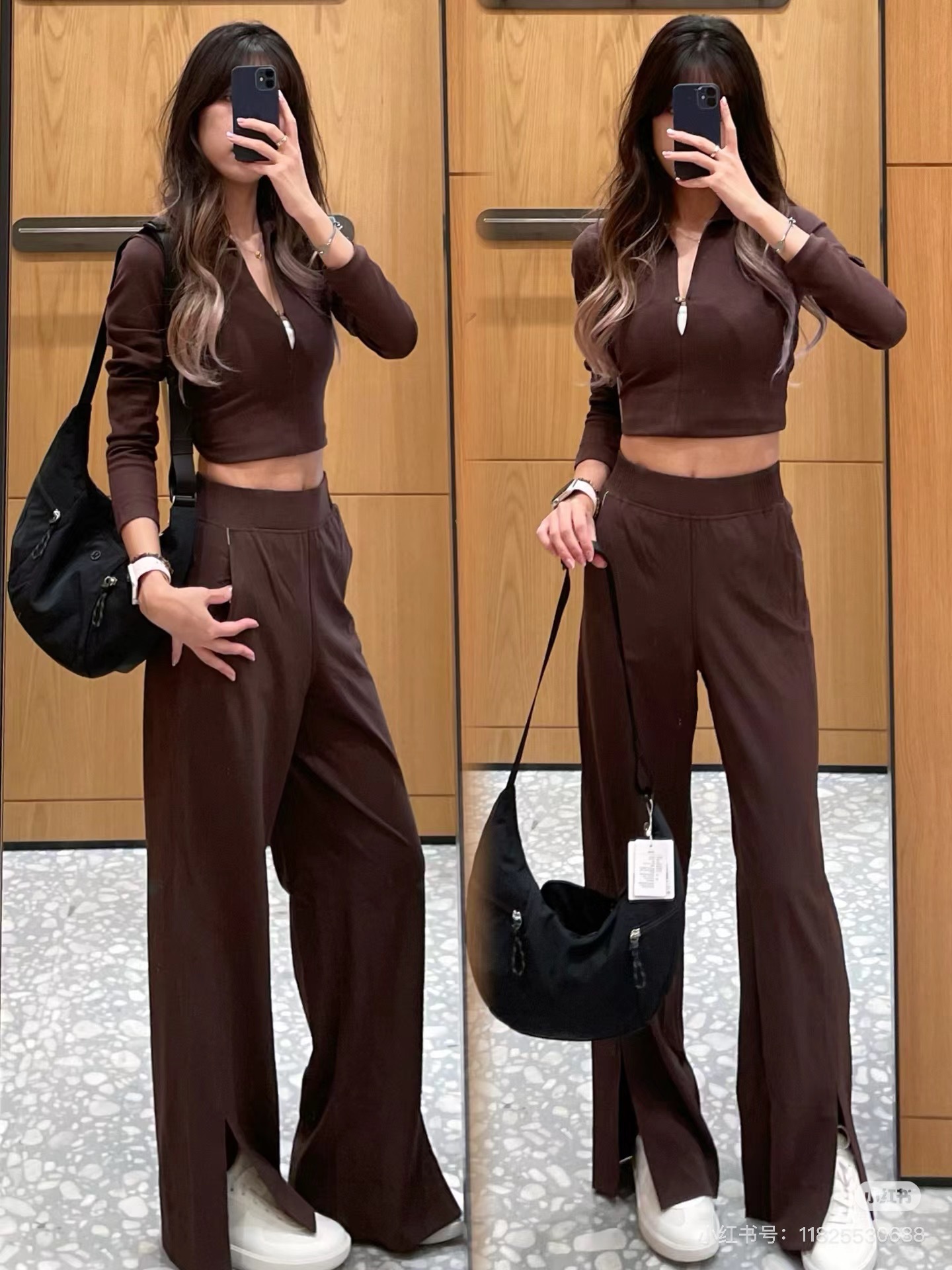 lululemon包大容量休闲百搭13L牛角包月牙包小众女士单肩斜挎包详情8