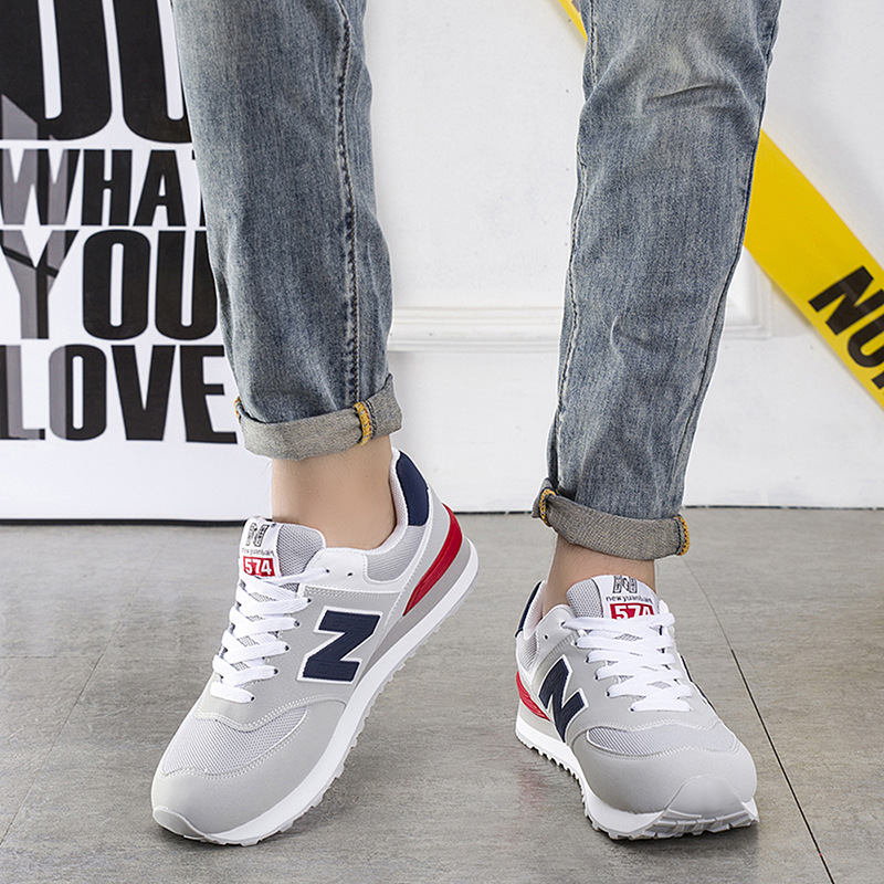 阿甘鞋2025新款运动鞋男士休闲鞋时尚情侣N574潮流男女同款运动鞋详情4