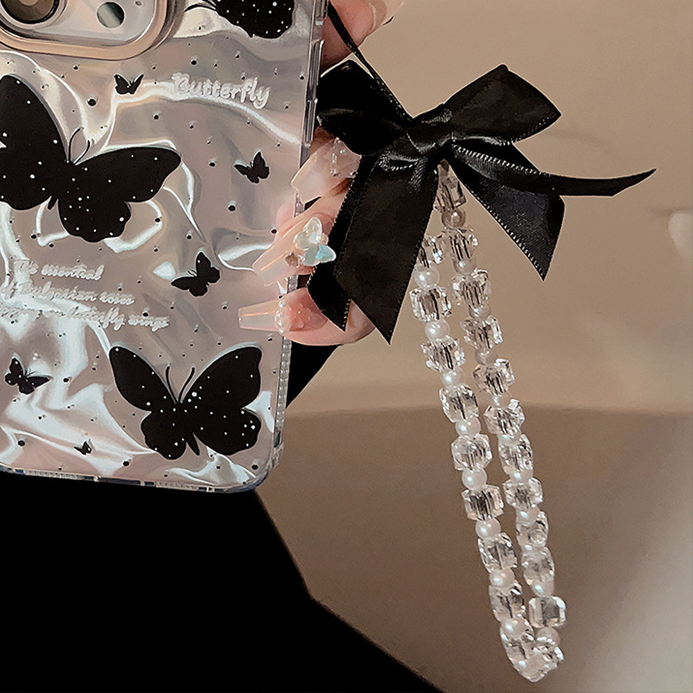 彩色链条手机壳挂绳适用苹果/华为便携手腕带绳个性ins多巴胺挂件详情15