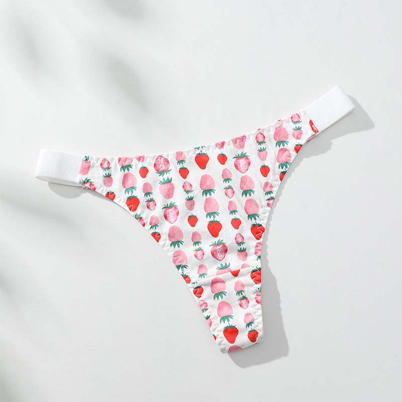 YANNI2024 Summer New Style cute and sexy thong pants for women, European and American light, low-waisted, seamless, breathable bikini thong pants for women, cross-border export factory wholesale pic 9