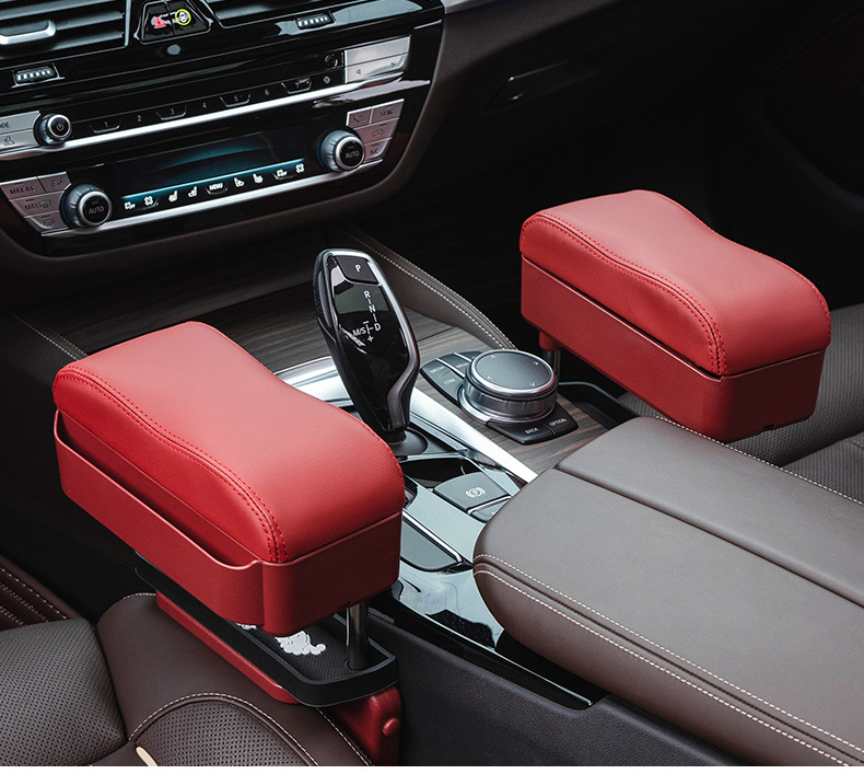 Car seat armrest box, car storage box, armrest rest, universal central lifting seat gap storage box pic 15