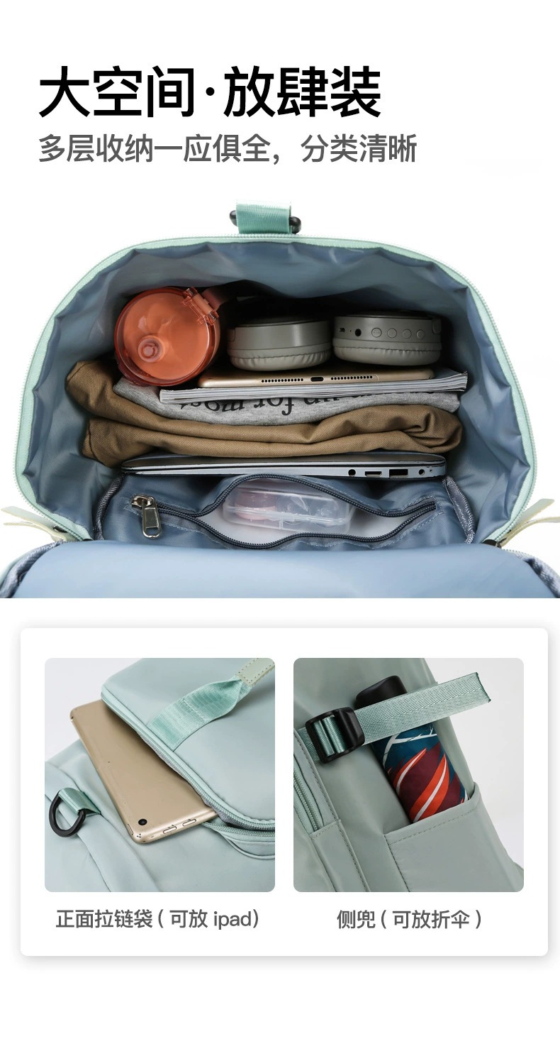 Large-capacity travel bags for foreign orders, multi-functional sports bags, dry and wet separation waterproof fitness bags, hand-held double-shoulder luggage bags pic 11