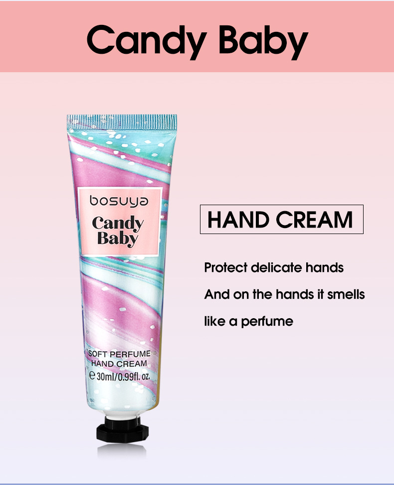 【 Cross-border Exclusive 】 Wholesale of 5-pack bosuya Perfume Hand Cream for Moisturizing, Hydrating and Refreshing Hand Cream pic 12