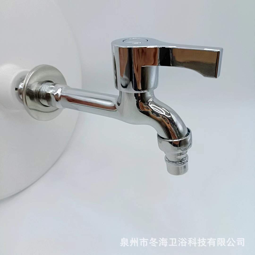 厂家直供外贸跨境款电镀工程款洗手盆拖布池洗衣机快开单冷水龙头详情29