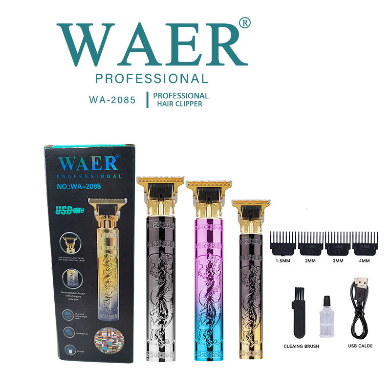 WAER跨境光头神器电推子电动理发器电推剪油头雕刻鬓角理发剪批发详情11