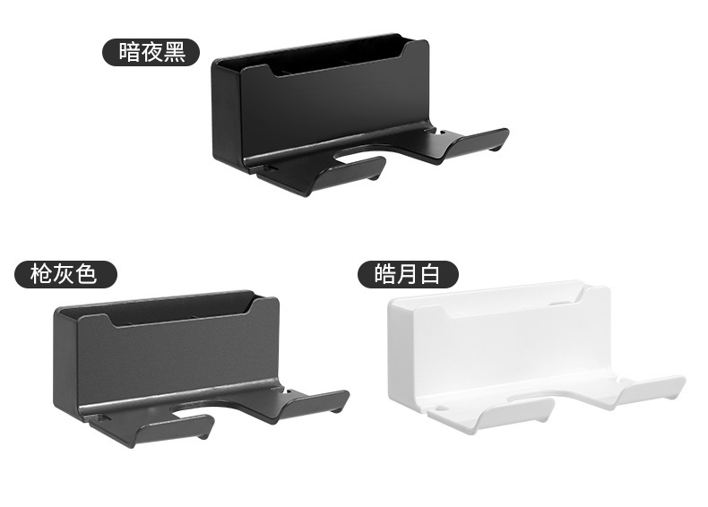 壁挂式吹风机架免打孔吹风机置物架卫生间风筒支架浴室电吹风挂架详情16