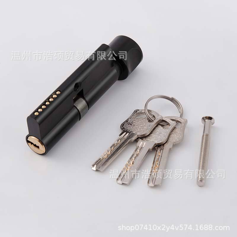 小70锁芯通用型锁心室内房间门木门家用门锁配件老式执手锁具全铜详情9
