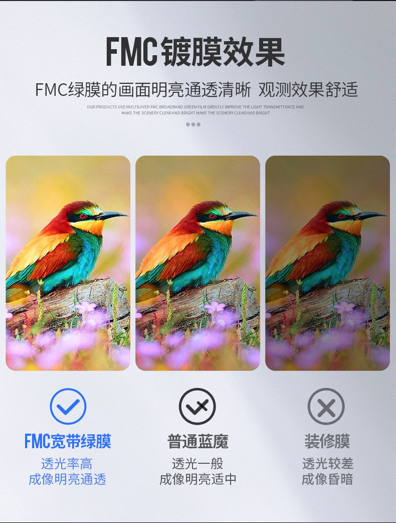 便携德国高倍望远镜夜视高清望眼镜手机超清成像单筒拍照观景迷你详情3