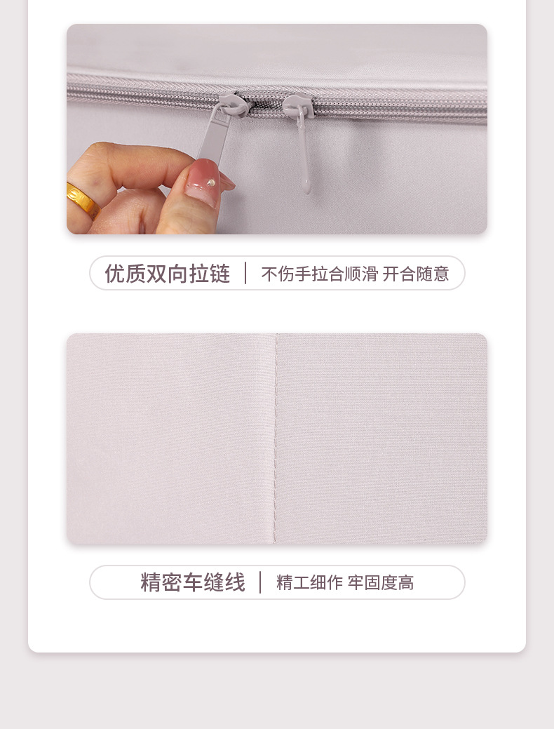 新款带锁折叠收纳箱可水洗百纳箱家用隐私物品布艺密码箱日用百货收纳防尘详情13
