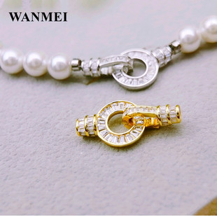 The new 925 silver Starry Sky pearl necklace for women is versatile and can be worn multiple times. It is a round autumn and winter sweater chain that does not fade pic 15