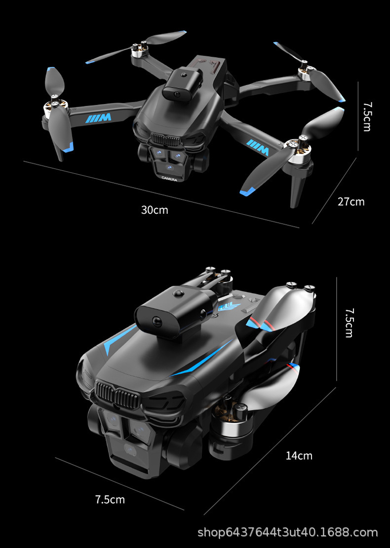 带屏液晶遥控器无人机高清航拍专业遥控飞机飞行器儿童男女孩玩具详情17