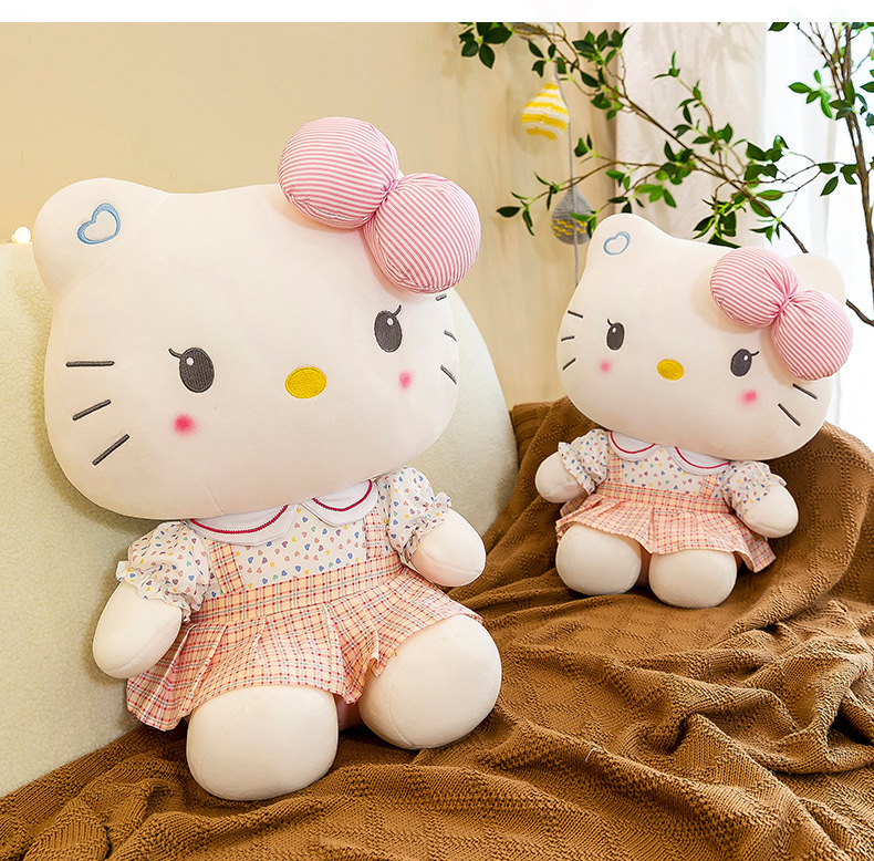 New hellokitty plush toy, creative Hello Kitty doll, Children's Day doll, birthday gift for girls pic 22