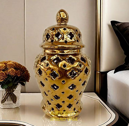 Nordic creative ceramic vases, rotating aesthetic ornaments, high-end living room entrance hall tabletop, dining table, dried flower decorations pic 34