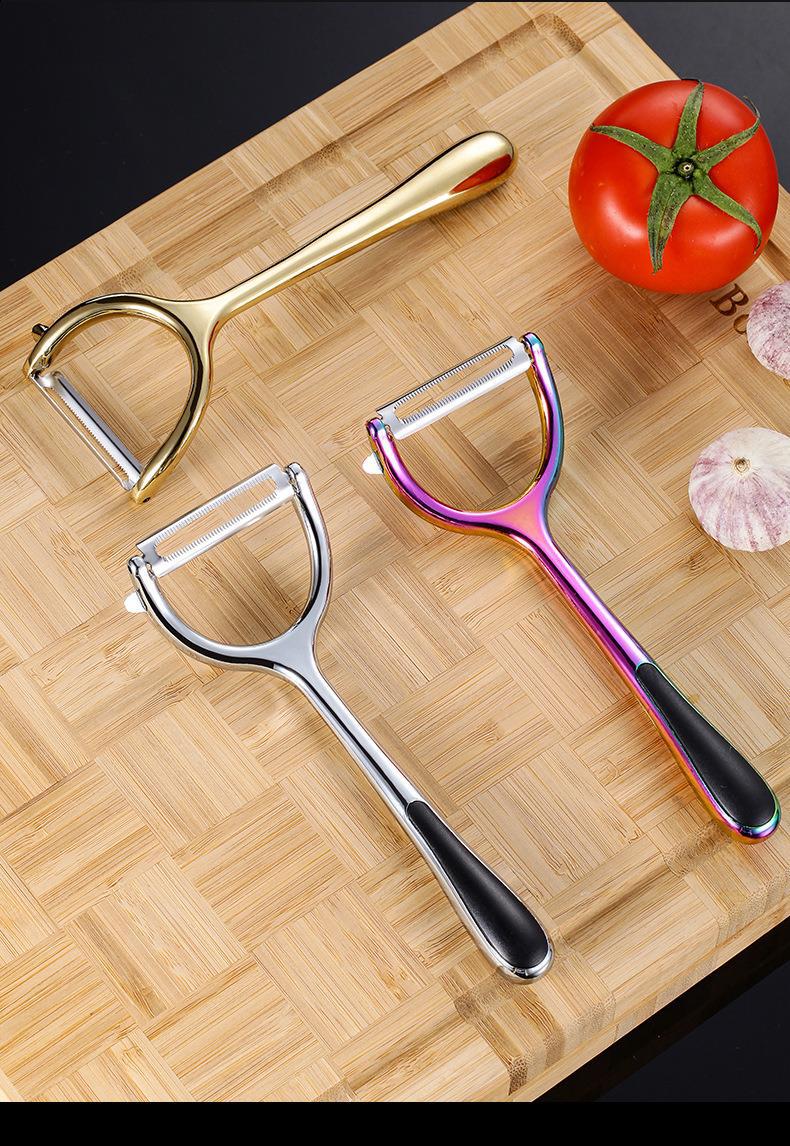 Factory direct supply of peelers, fruit peelers, kitchen household peelers, zinc alloy kitchen tools wholesale pic 18