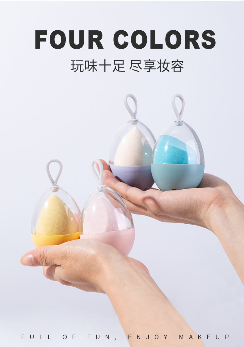 超软细腻彩妆蛋干湿两用粉底粉扑美容护肤气垫粉扑化妆工具详情17