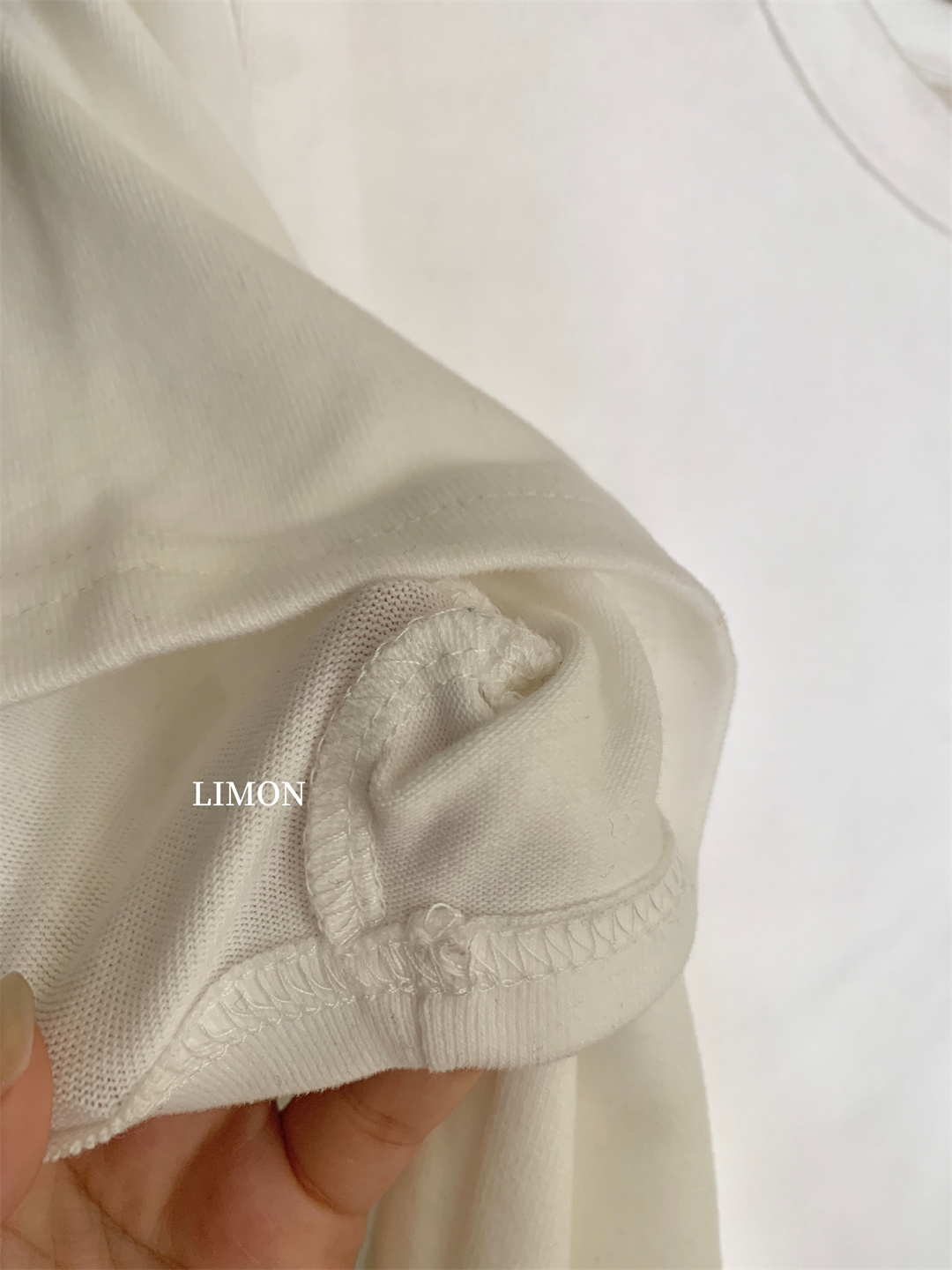 THE LEMON柠檬绿茶正肩磨毛短袖t恤女2024秋季新款百搭上衣打底衫详情72