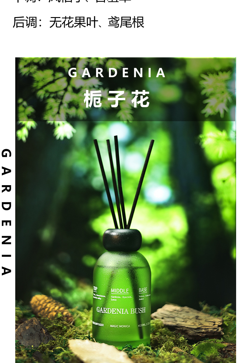 清仓黑盖无火香薰散香家用酒店香卧室扩香精油卫生间香水持久留香详情14