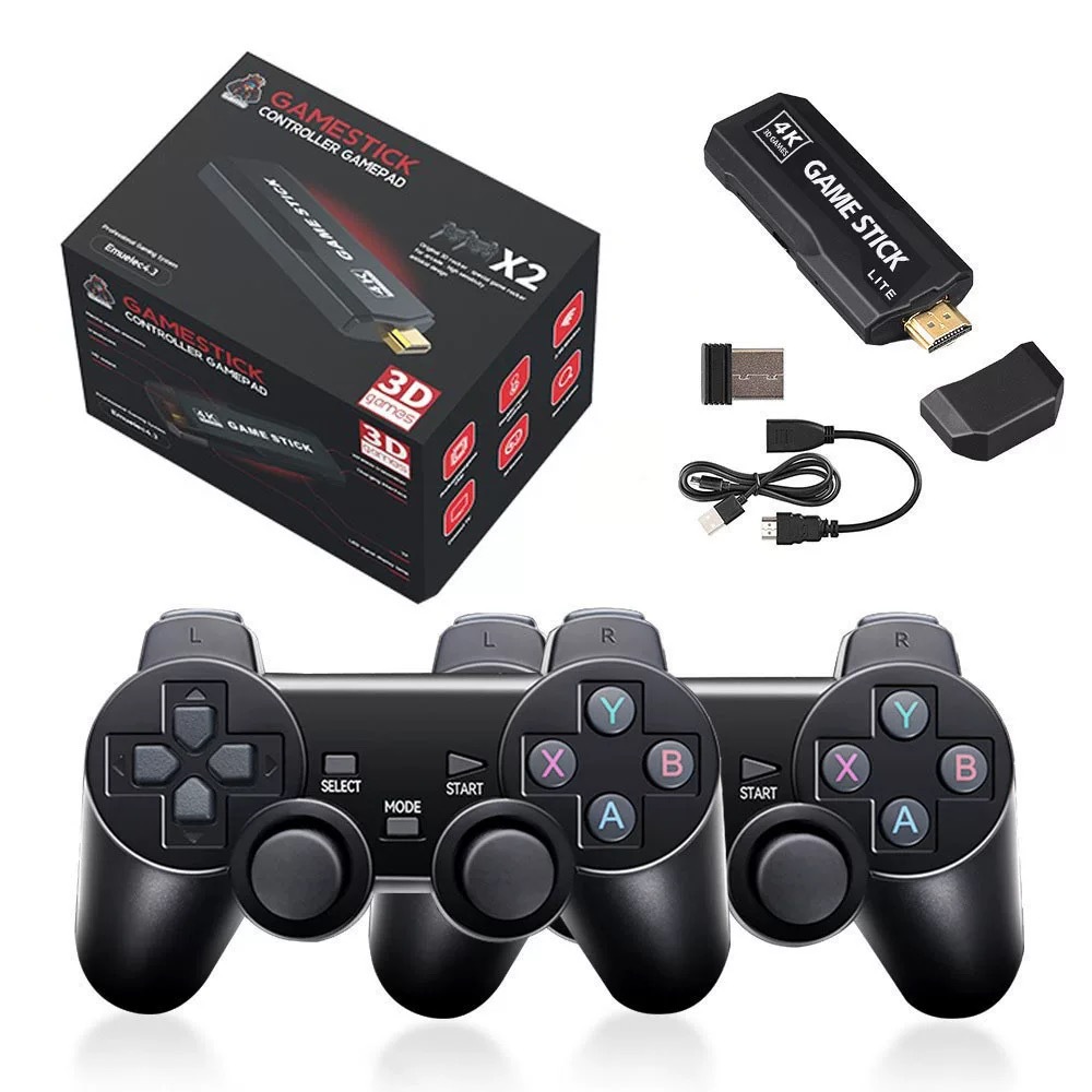 X2家用游戏机复古怀旧双人高清PS街机无线手柄4K游戏机详情1