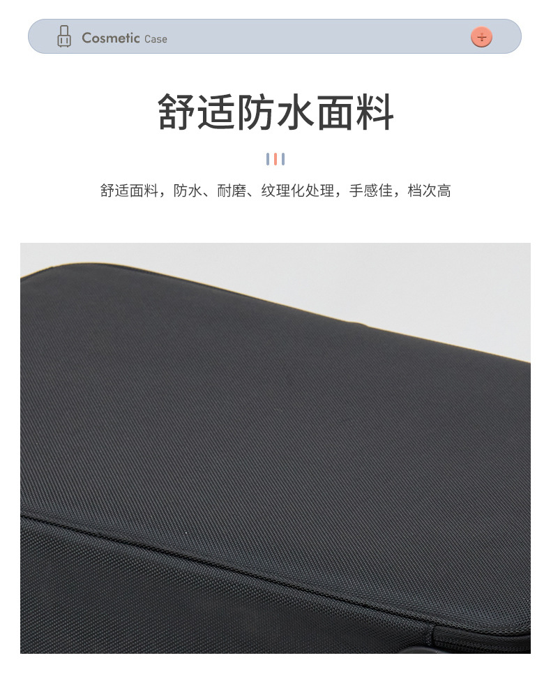 专业化妆箱跟妆师大容量拉杆箱多功能美容美甲纹绣牛津手提工具箱详情10