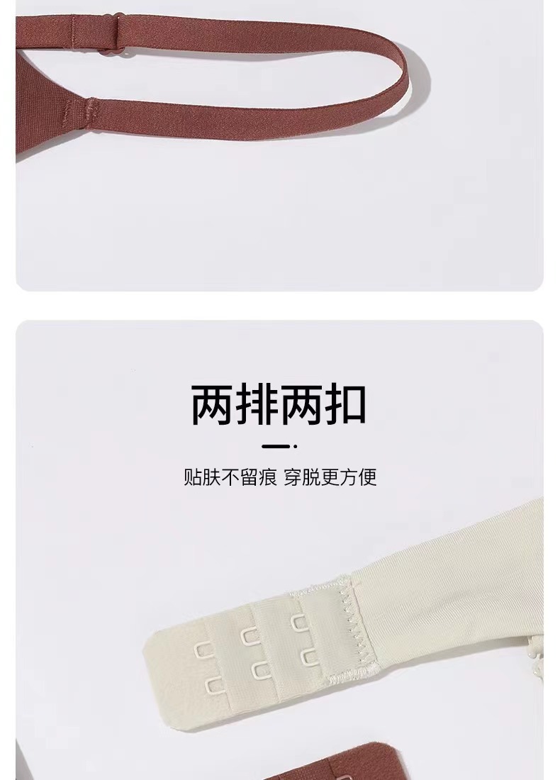 法式三角杯内衣女薄款小胸平胸不空杯文胸本命年红色新娘结婚胸罩详情11