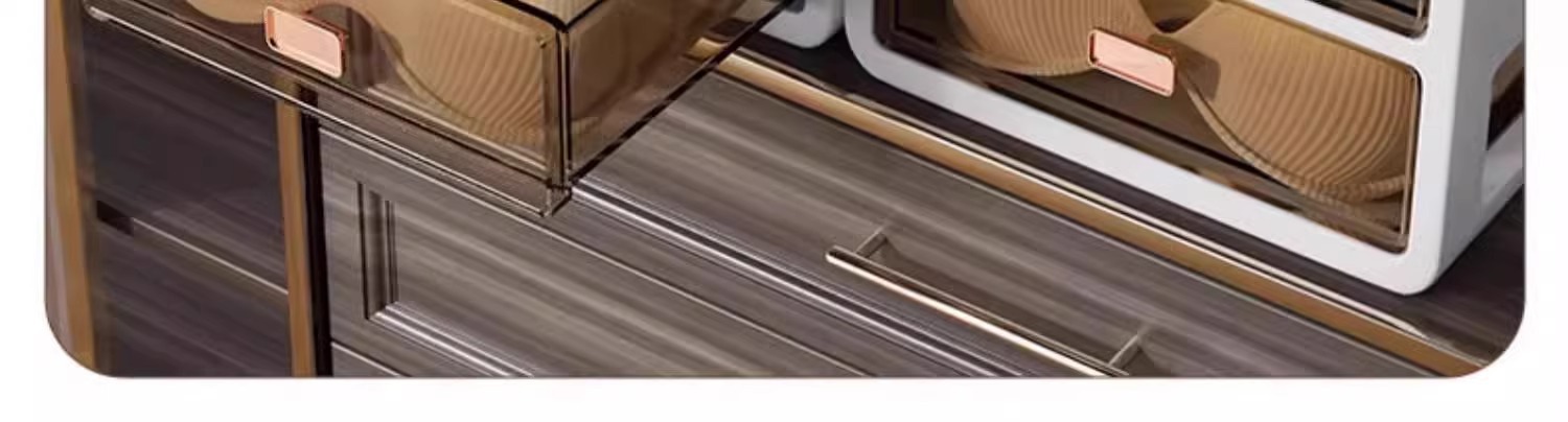 Underwear and underpants storage box, household drawer-type socks and close-fitting clothes storage box, wardrobe layering magic tool, organizing cabinet pic 2