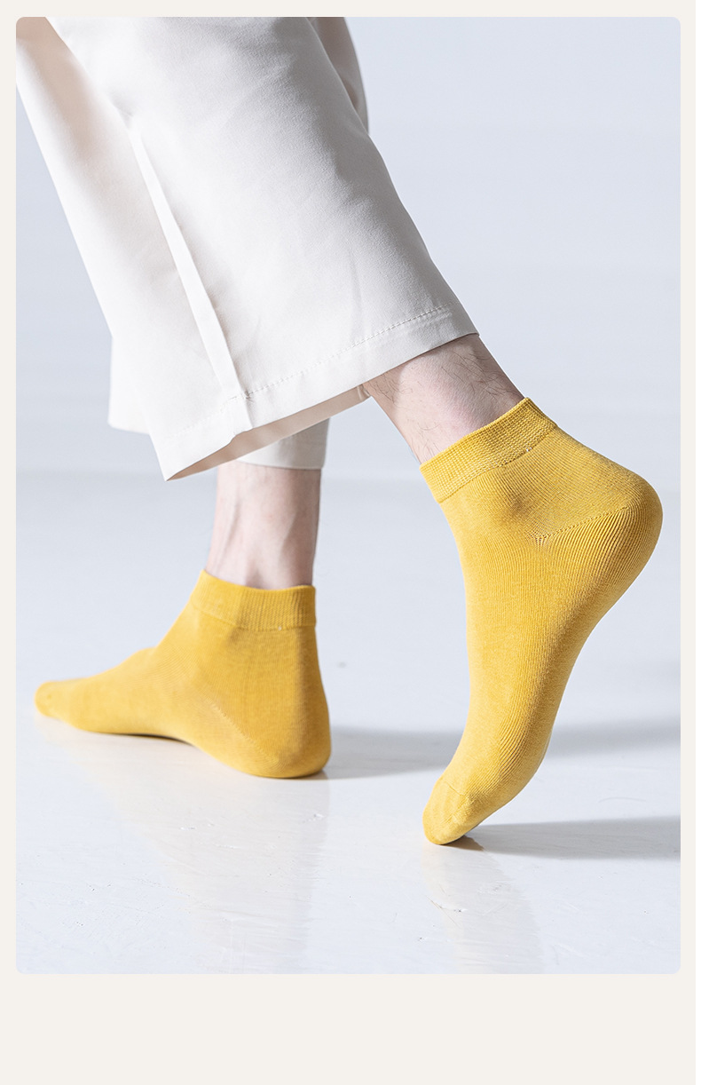 袜子男士船袜春夏季薄款吸汗透气不掉跟隐形袜ins潮浅口短袜详情16