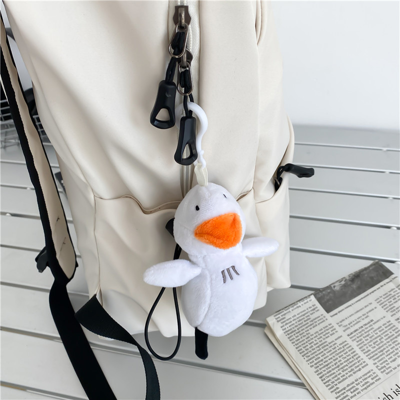 中大学生书包女潮流褶皱双肩包男批发 学院风情侣休闲耐用双肩包详情12