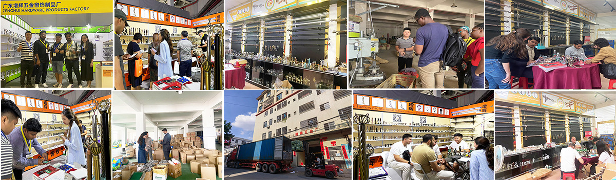 亚马逊新品伸缩螺纹窗帘管跨境出口Temu铁艺可调节40mm拼接罗马杆详情26