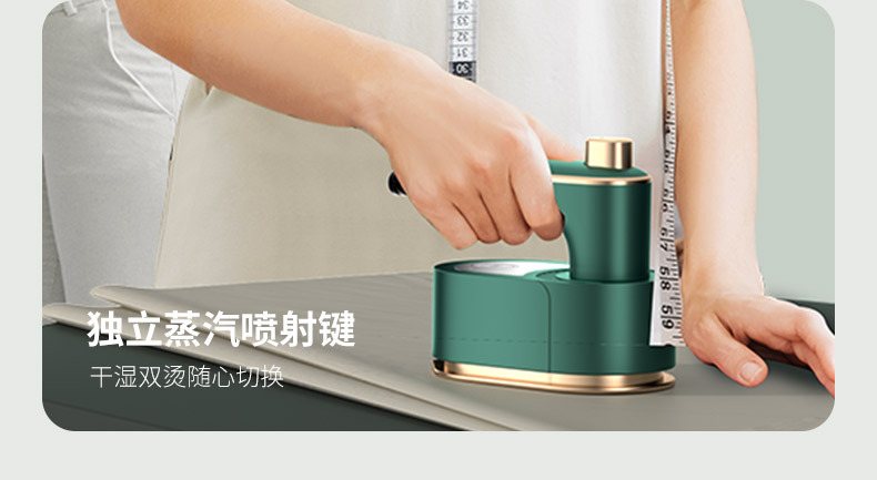 Wholesale of cross-border folding steam irons, cross-border handheld portable electric irons, household and travel mini ironing machines for clothes pic 4