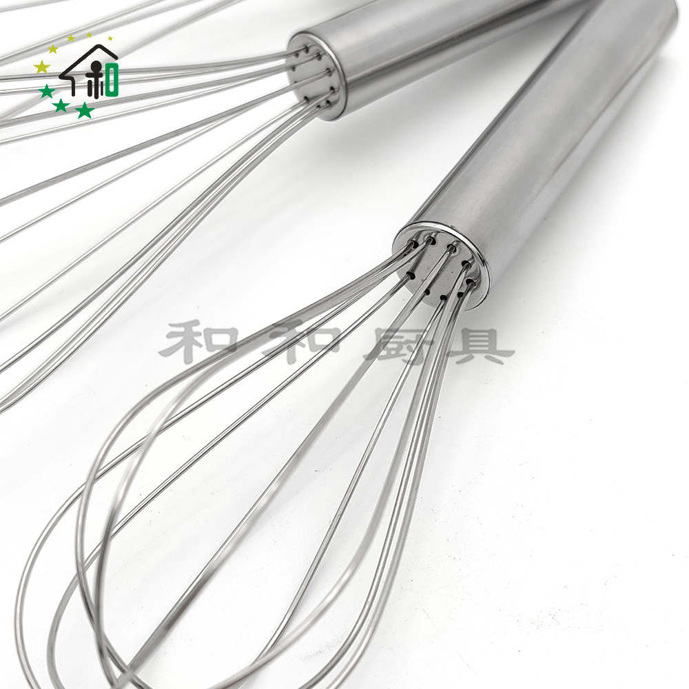 不锈钢打蛋器手动5线手动搅拌棒鸡蛋搅蛋器烘焙工具 Egg beater详情11