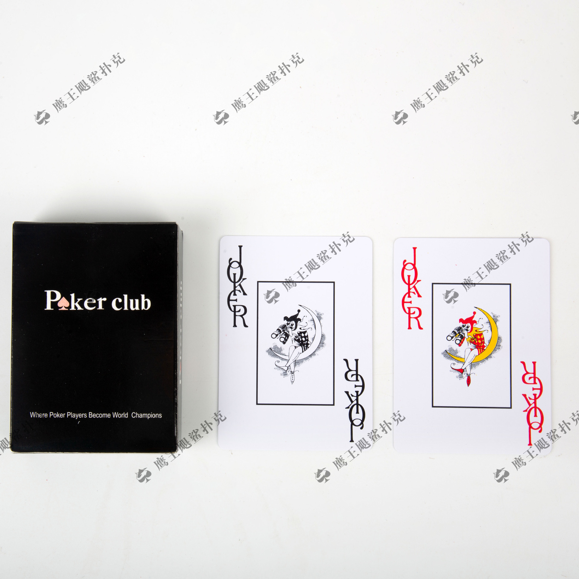 德州大字扑克 塑料POKER CLUB扑克牌 俱乐部扑克 PVC防水扑克详情4