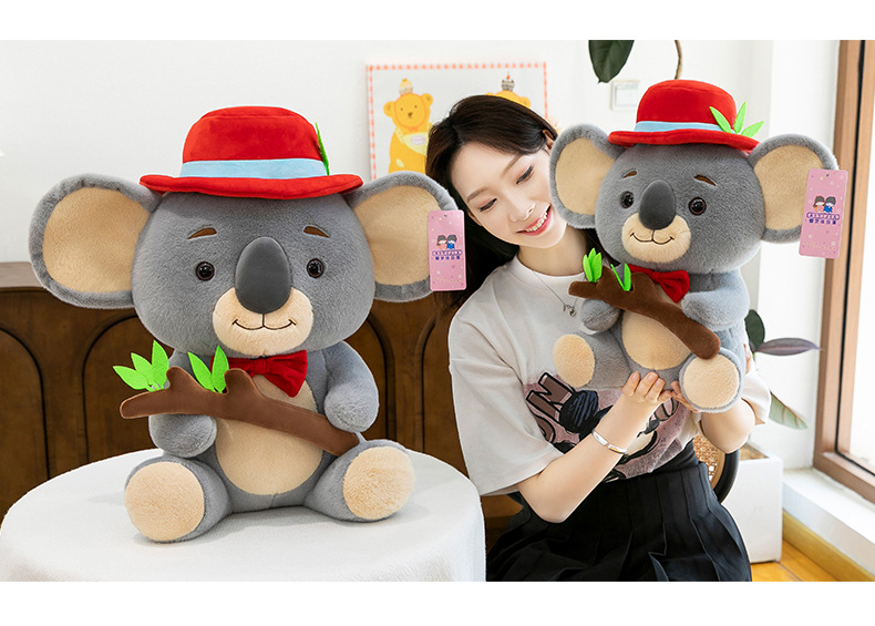 新款考拉公仔毛绒玩具可爱卡通树袋熊玩偶抓机娃娃送女生礼物娃娃详情8