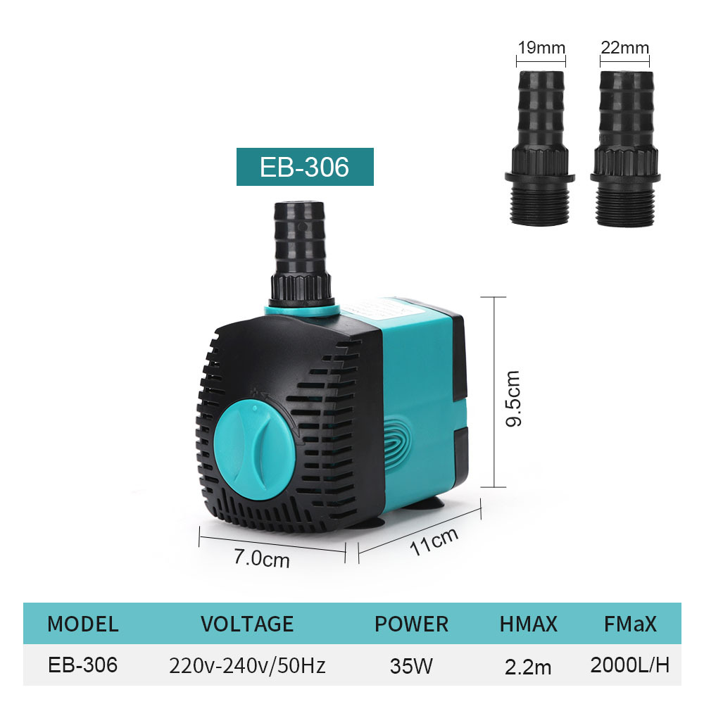 EB系列小型潜水泵鱼缸水泵水族箱水冷空调泵鱼池抽水机侧吸泵详情13