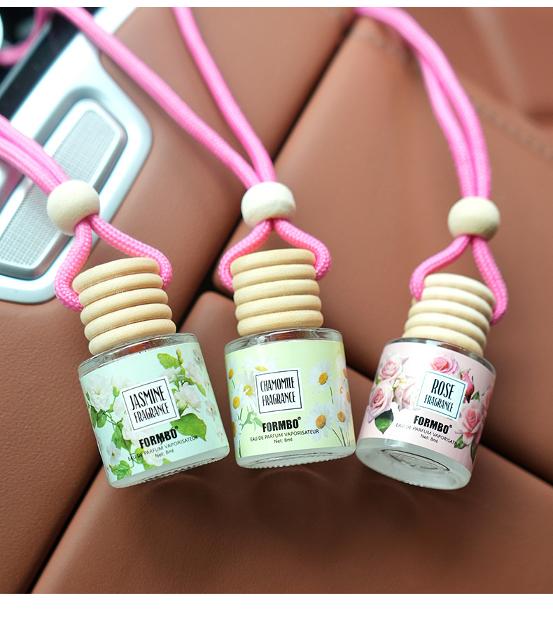 【跨境专供】FORMBO车载香薰清新花香淡香小巧汽车香薰挂件批发详情21