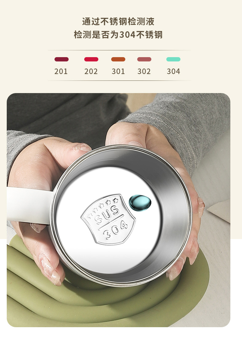 跨境304不锈钢马克杯保温杯咖啡杯防漏带盖白领办公杯批发礼品杯详情5