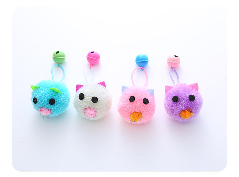 Factory wholesale of cross-border pet supplies, bells, mouse heads, mouse-shaped cat toys, self-entertainment and fun cat toys pic 20