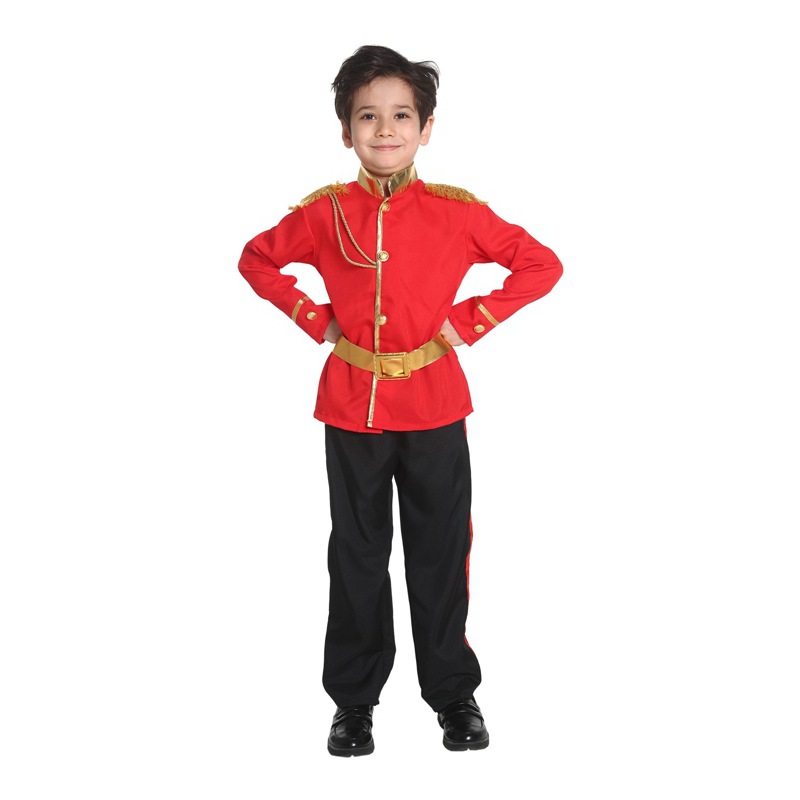 儿童王子服装cosplay红色王子童话故事角色扮演服装欧美风B-0335详情4