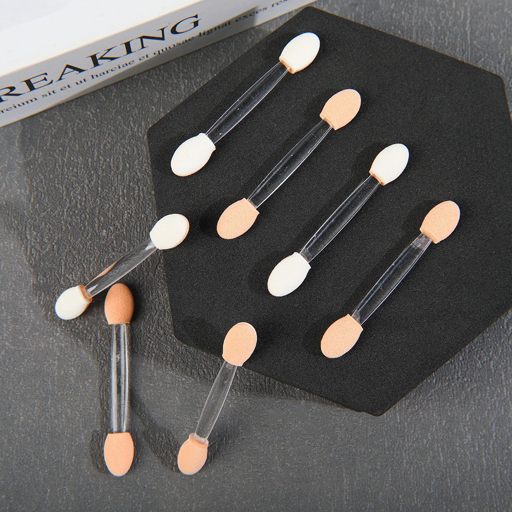 新款眼影刷双头一次性眼影棒提亮刷美甲晕染刷彩色新手化妆美妆详情11