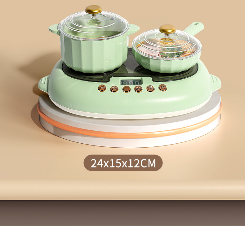 儿童玩具蒸汽喷雾电饭锅套装男女孩过家家厨房煮饭餐厨具早教批发详情21