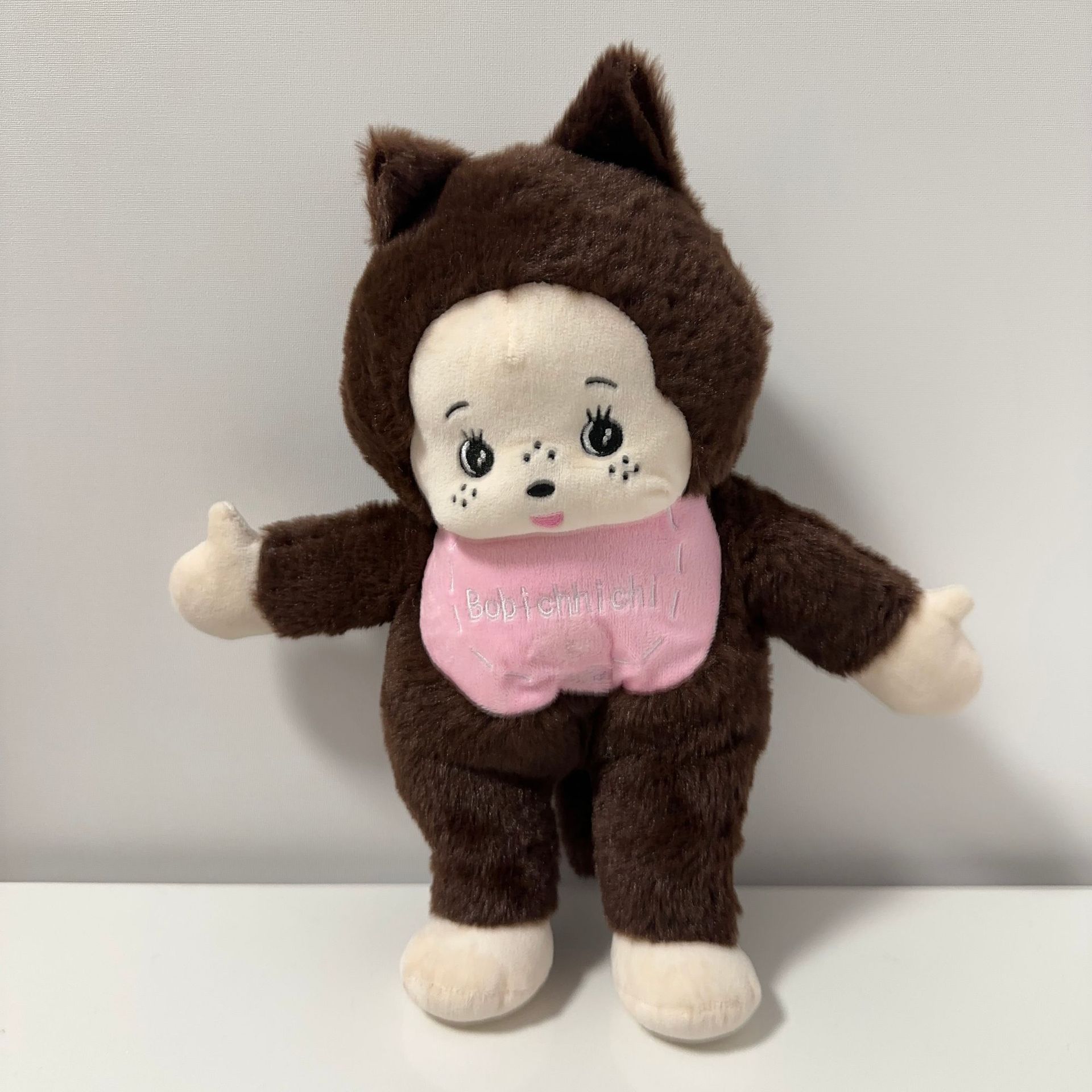 跨境玩具会呼吸的蒙奇奇毛绒娃娃哄睡音乐公仔儿童玩偶宝宝礼物熊详情4