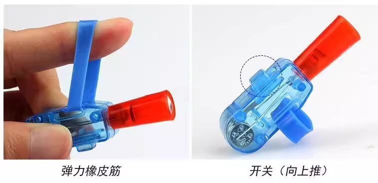 凹凸曼手指投影灯儿童发光玩具男孩卡通图案指尖手指灯投影手电筒详情7