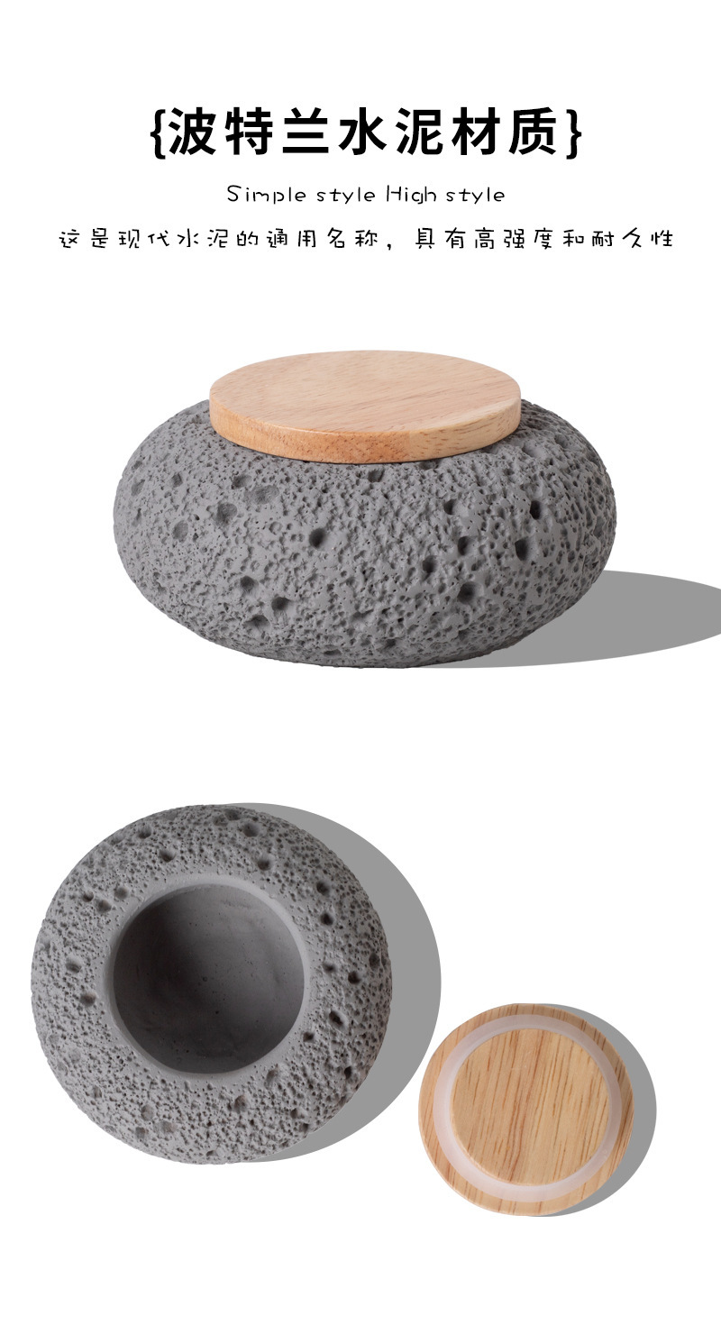 Pet urn ceramic six-color style with wooden lid, pet urn, pet funeral supplies, pet funeral souvenirs pic 10