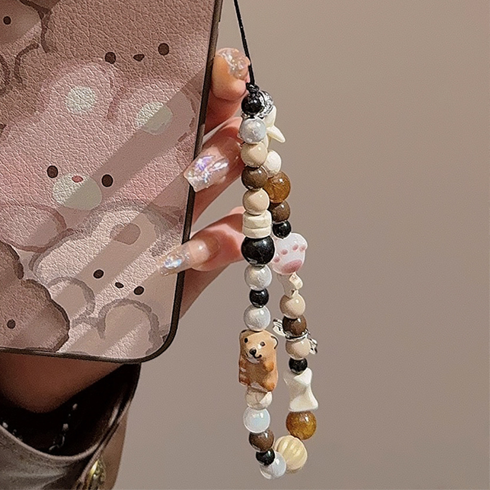 链条手机壳挂绳适用苹果/华为便携手腕带绳个性ins风甜酷挂件详情10