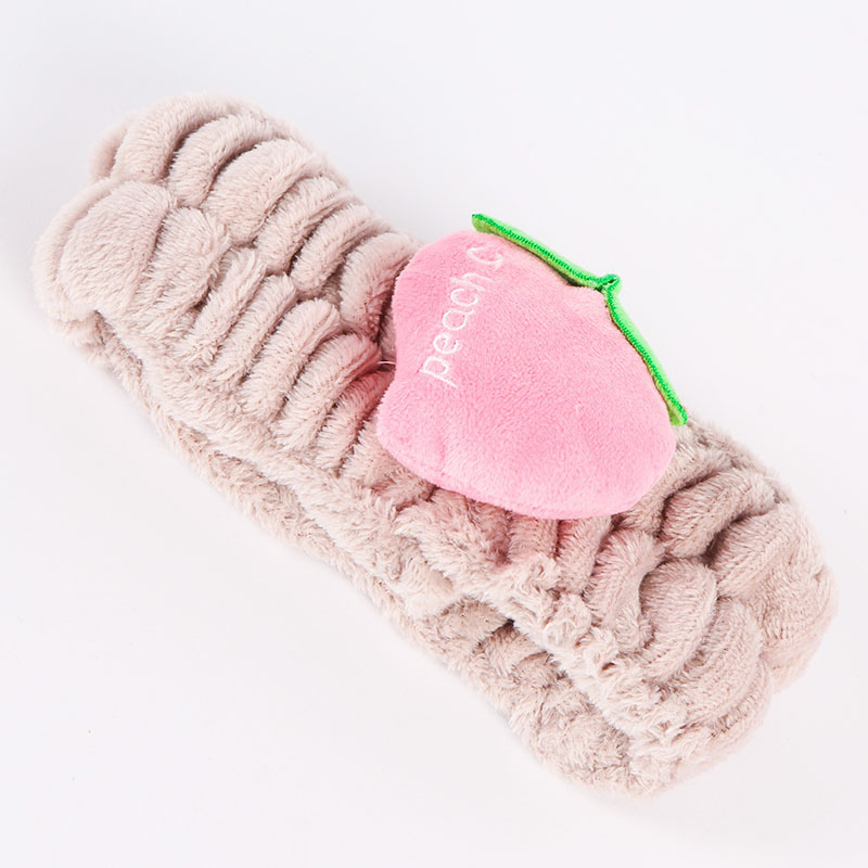 水果系列发带 萌宠可爱洗脸洗漱化妆简约束发带发箍详情3