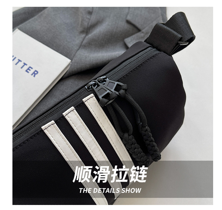 High-end Oxford fabric single-shoulder bag, casual and fashionable chain crossbody bag, cross-border versatile underarm bag for women wholesale pic 9