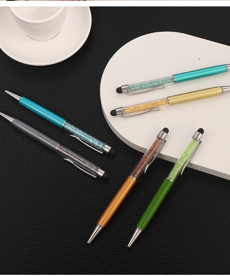 Wholesale crystal pens, metal pens, metal ballpoint pens, capacitive stylus pens, touchscreen pens and gift pens from the manufacturer pic 11